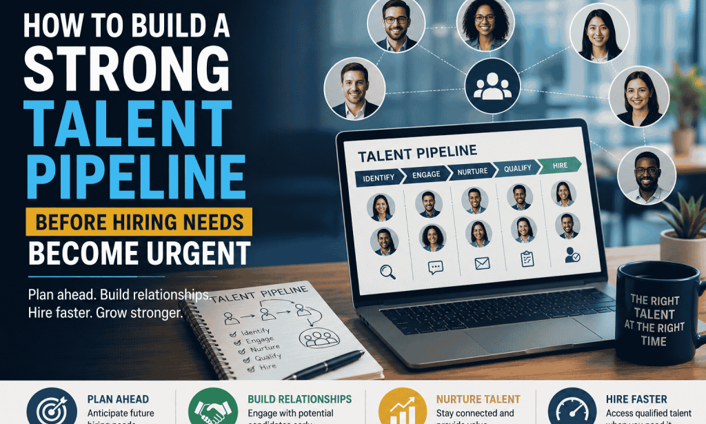 How to Build a Strong Talent Pipeline Before Hiring Needs Become Urgent