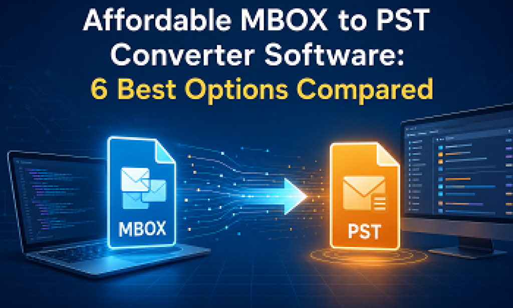 Top 6 Affordable MBOX to PST Converter Software: Best Options Compared