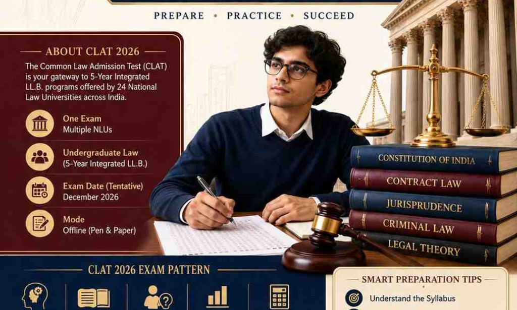 What Is CLAT 2026? Exam Pattern, Syllabus, NLUs and Law Admission Process