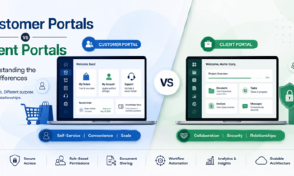 What Is the Difference Between Customer Portals and Client Portals?