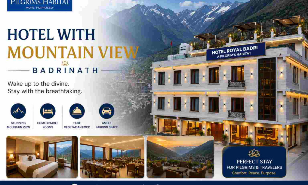 Top Hotel with Mountain View Badrinath
