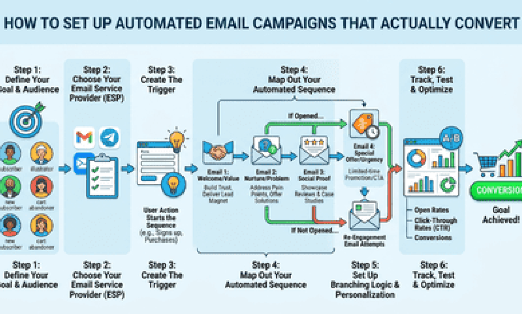 How I Set Up Automated Email Campaigns That Actually Convert
