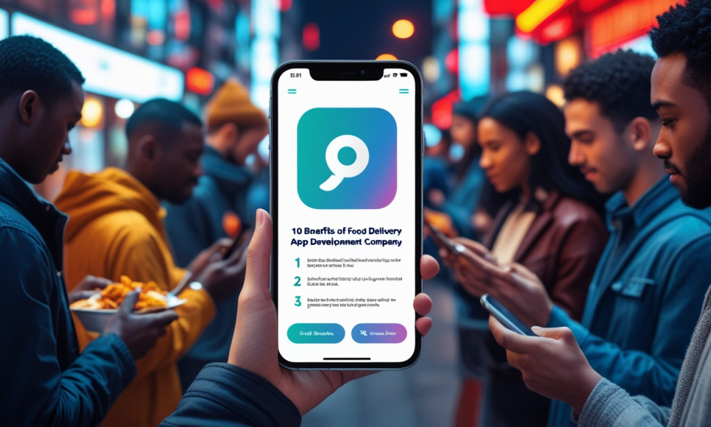 Top 10 Benefits of Hiring a Food Delivery App Development Company