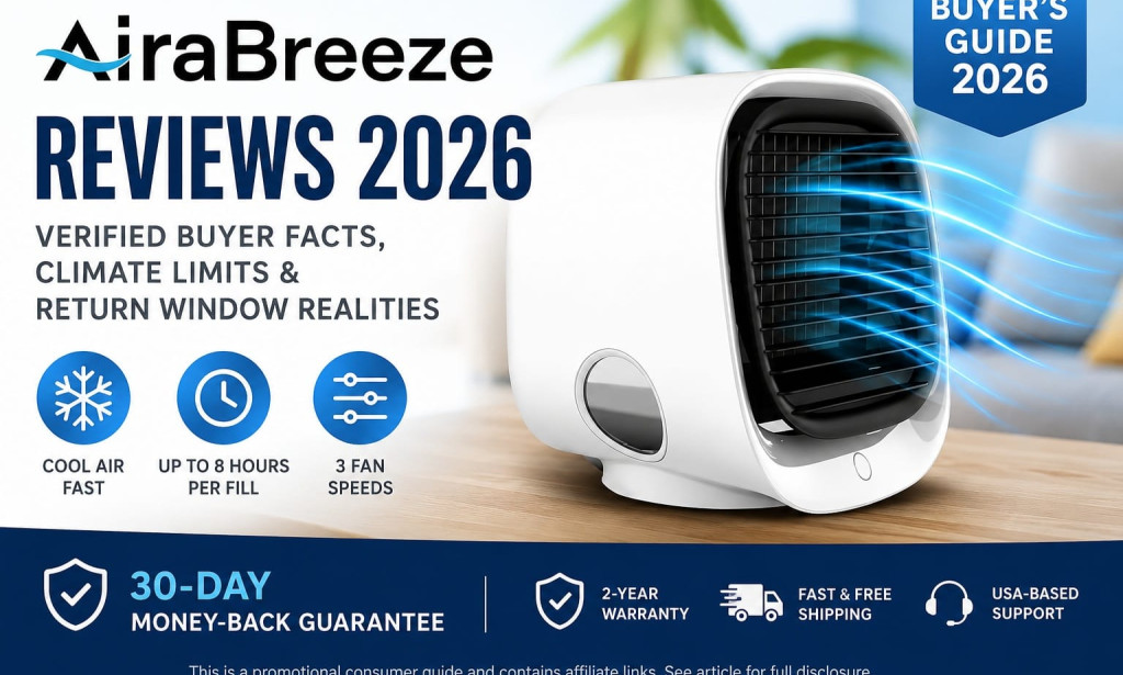 AiraBreezeMiniPortableCoolerUK
