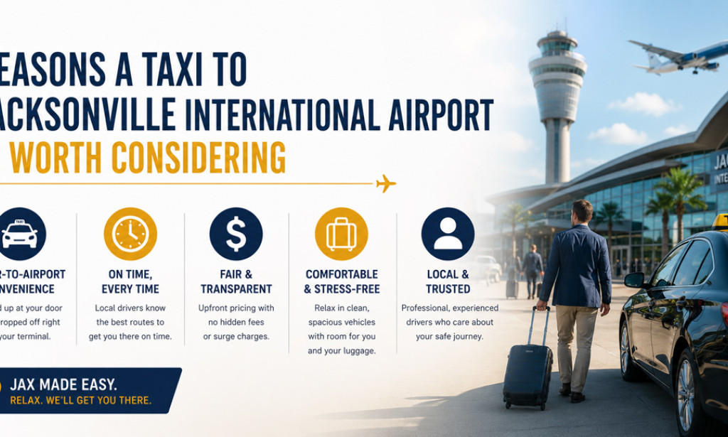 Top 8 Reasons a Taxi to Jacksonville International Airport Is Worth Considering