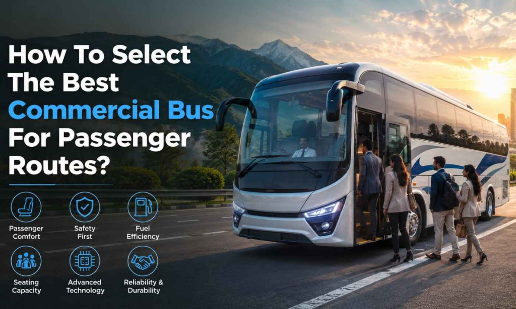 How To Select The Best Commercial Bus For Passenger Routes?