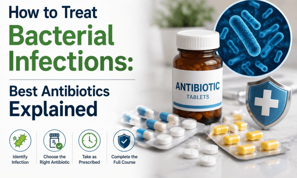 How to Treat Bacterial Infections: Best Antibiotics Explained