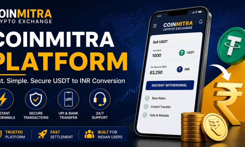 How to Convert USDT to INR Using Coinmitra io - A Simple Step-by-Step Guide