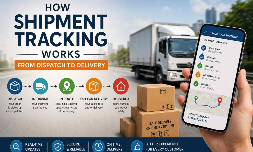 How Shipment Tracking Works from Dispatch to Delivery