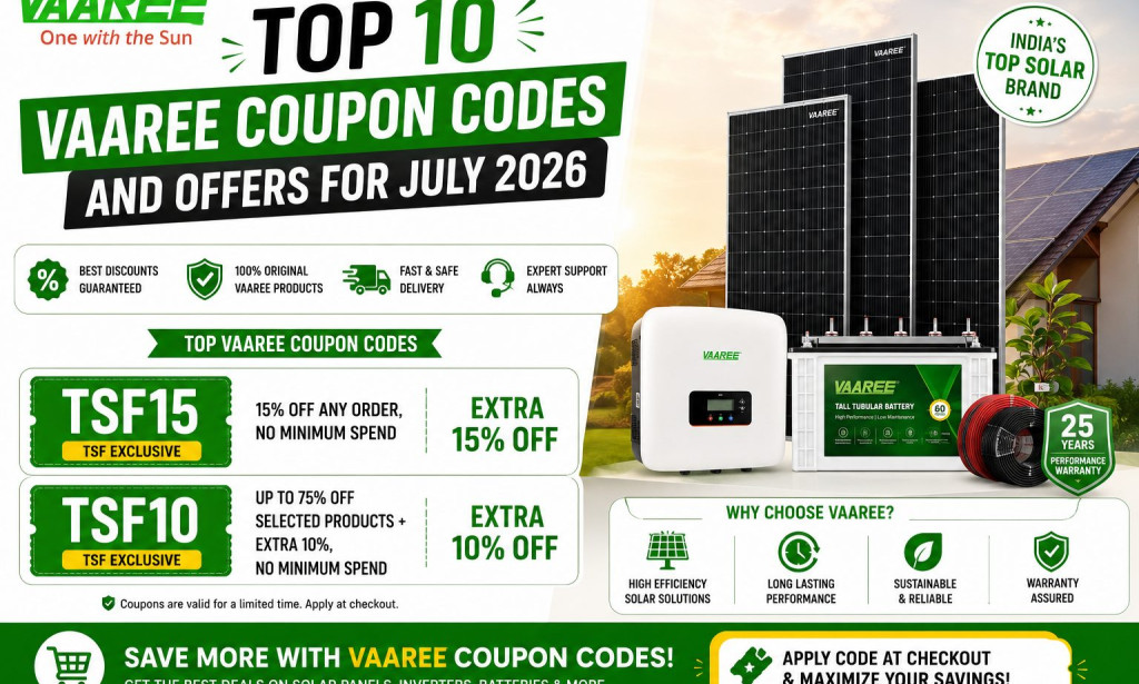 Top 10 Vaaree Coupon Codes and Offers for July 2026