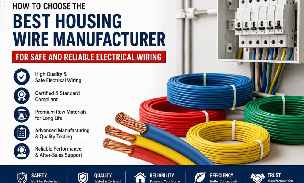 How to Choose the Best Housing Wire Manufacturer for Safe and Reliable Electrical Wiring