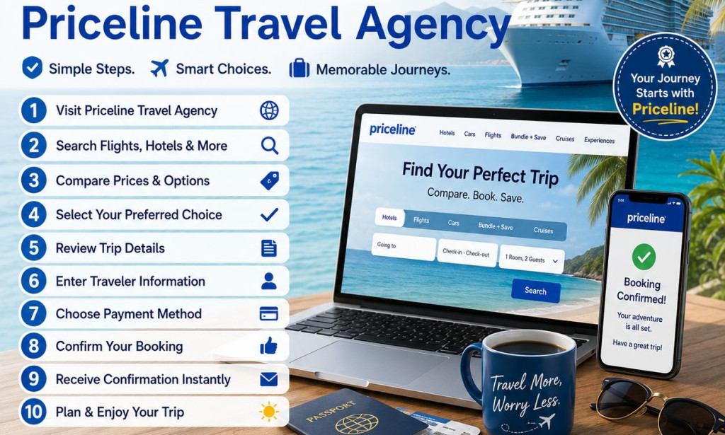 Top 10 Understanding the Booking Process at Priceline Travel Agency
