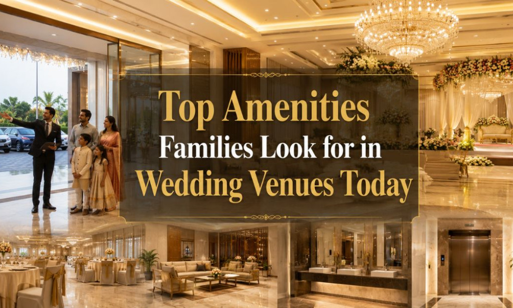Top Amenities Families Look for in Wedding Venues Today