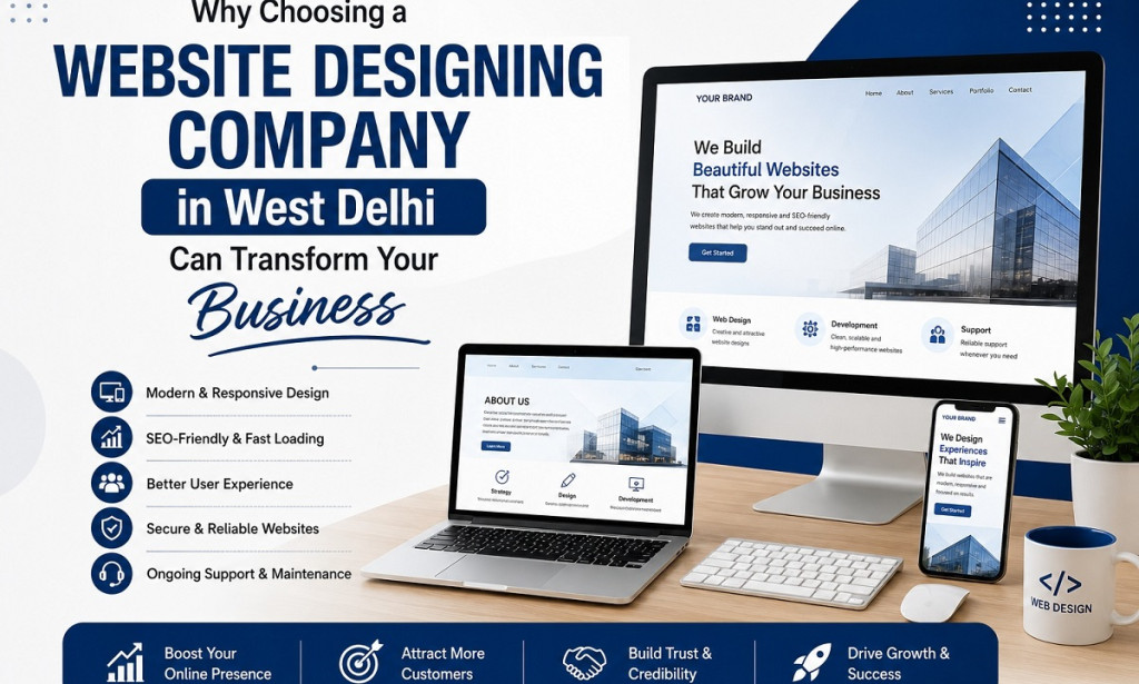 Why Choosing a Top Website Designing Company in West Delhi Can Transform Your Business