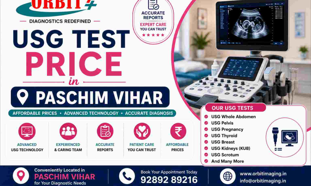 Top USG Test Price in Paschim Vihar
