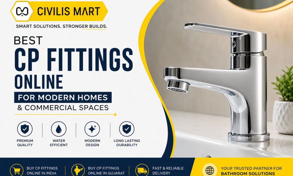 How to choose Best CP Fittings Online for Modern Homes and Commercial Spaces