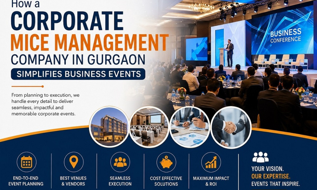 How a Corporate MICE Management Company in Gurgaon Simplifies Business Events
