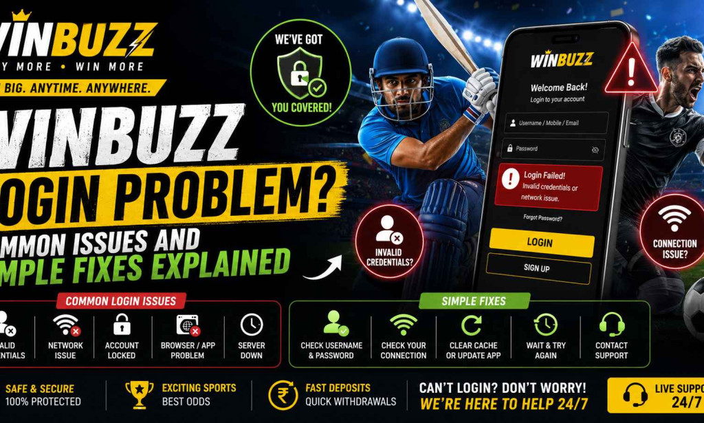 Trouble Logging into Winbuzz? Here Are the Top Most Common Issues and Solutions