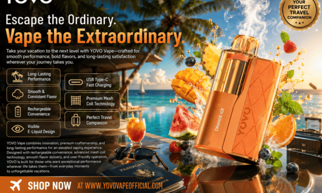 Top 10 Reasons the YOVO Vape Is Perfect for an Active Lifestyle