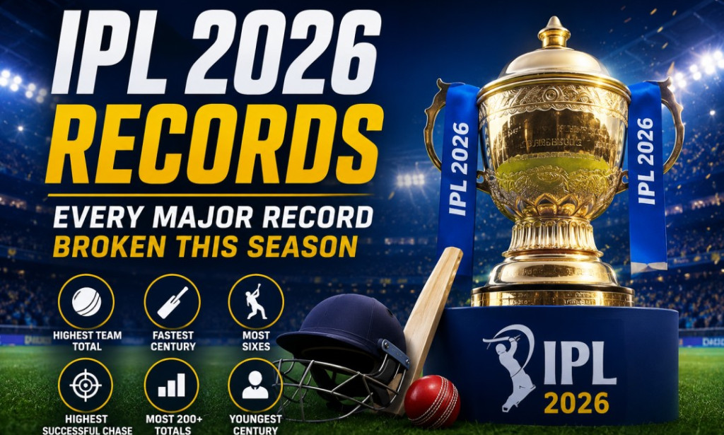 Top IPL 2026 Records: Every Major Record Broken This Season