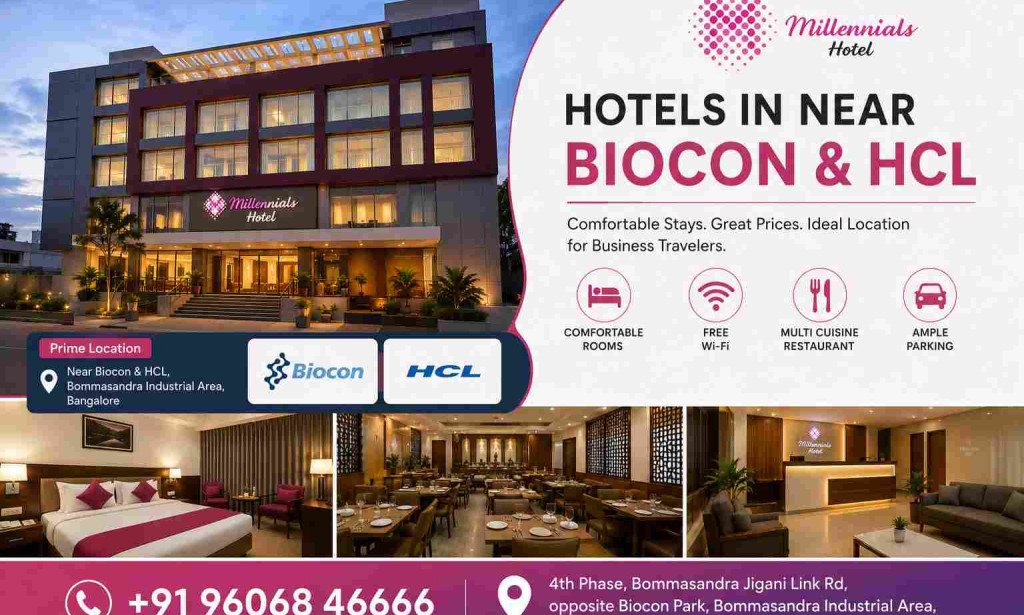 Top Comfortable Corporate Stay Hotels in Near Biocon & HCL