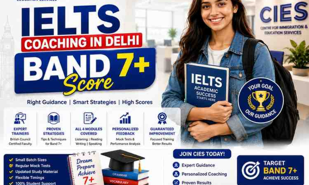 Top 10 Best IELTS Coaching Institutes in Delhi (2026 Guide)