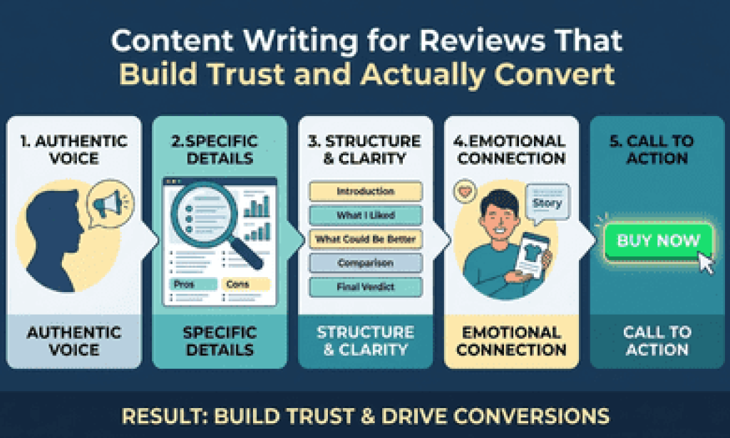 How to Master Content Writing for Reviews That Build Trust and Actually Convert