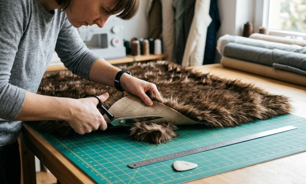 How to Cut Faux Fur Fabric Without Making a Mess