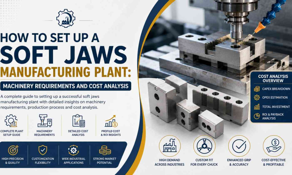 How to Set Up a Soft Jaws Manufacturing Plant: Machinery Requirements and Cost Analysis