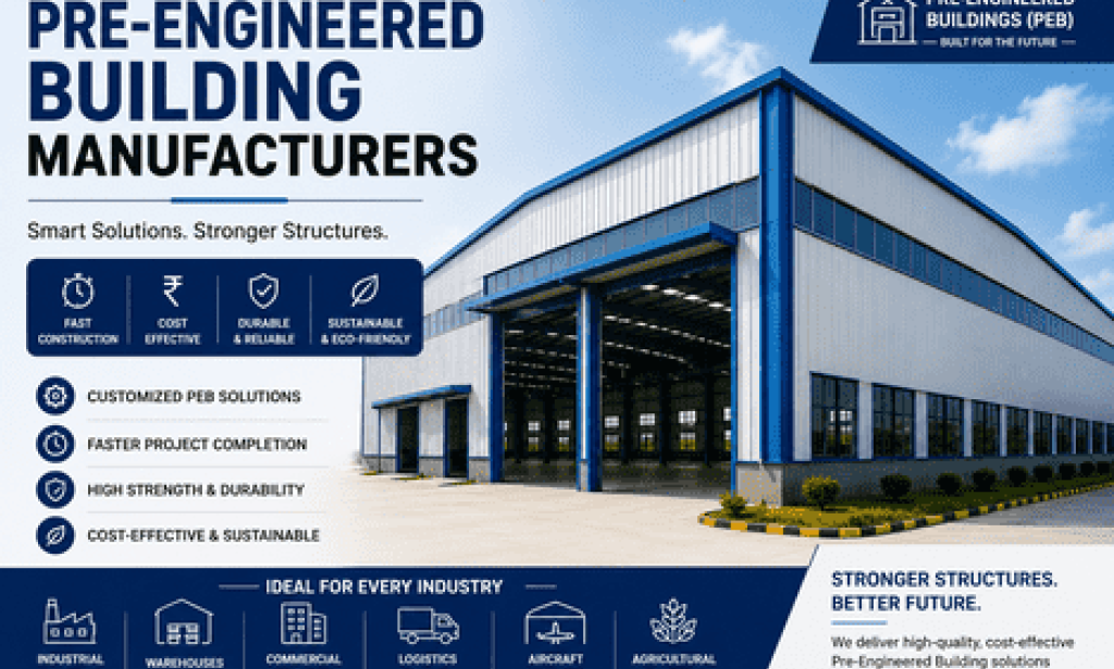 Pre Engineered Building Manufacturers | High-Quality Custom Steel Building Solutions