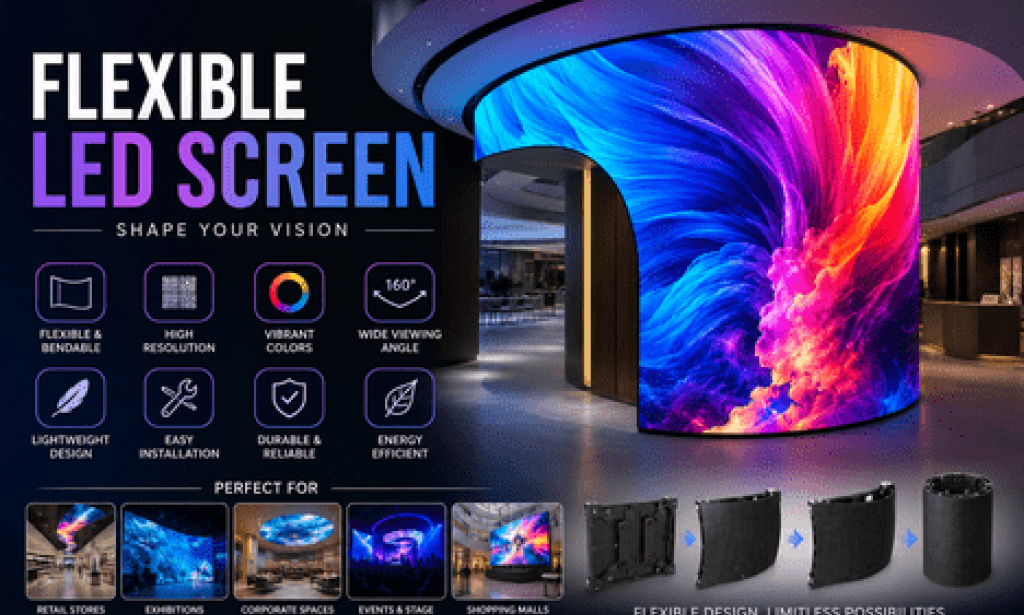 Flexible LED Screen Manufacturer in India | Prolume India