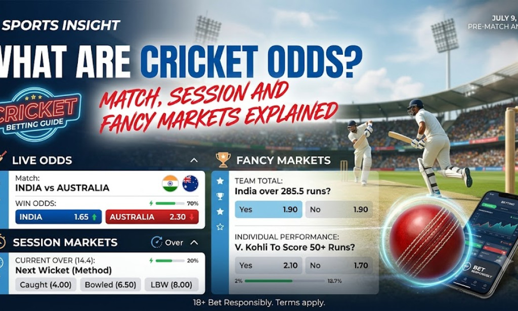 What Are Cricket Odds? Match, Session and Fancy Markets Explained