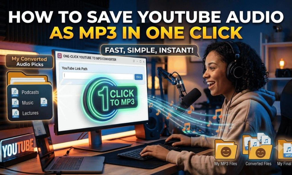 How to Save YouTube Audio as MP3 in One Click