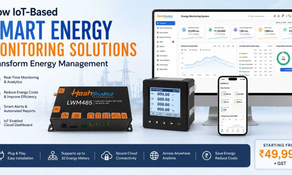 How IoT-Based Smart Energy Monitoring Solutions Transform Energy Management