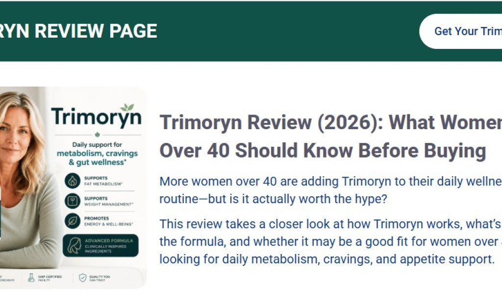Trimoryn Reviews (Updated 2026) – Is It Worth Buying for Healthy Weight Loss?