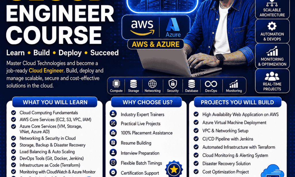 How Cloud Engineer Training in Coimbatore Can Help You Build a High-Paying IT Career