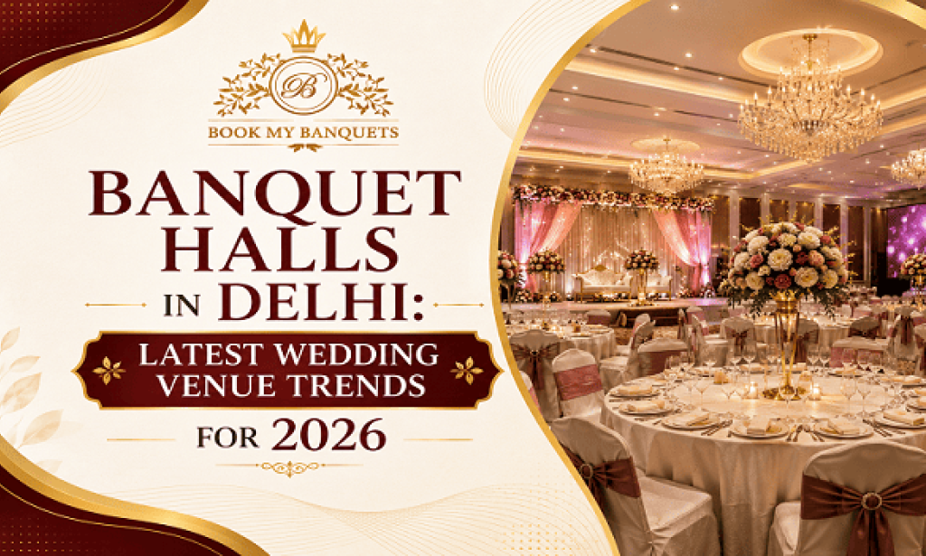 Top Banquet Halls in Delhi: Latest Wedding Venue Trends for 2026