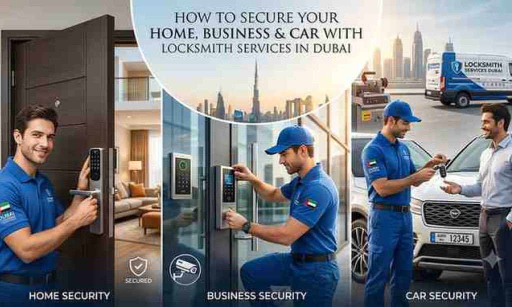 How to Secure Your Home, Business & Car with Locksmith Services in Dubai
