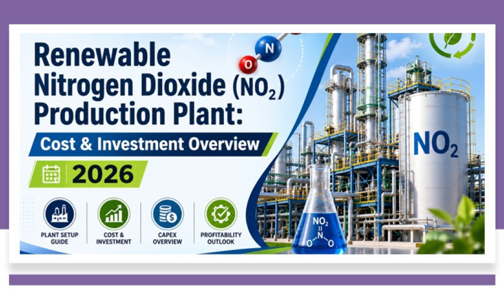 How to Setup Renewable Nitrogen Dioxide (NO2) Production Plant: Cost & Investment Overview 2026
