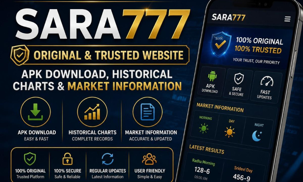 Sara777 Original & Trusted  top 5 Website – APK Download, Historical Charts & Market Information