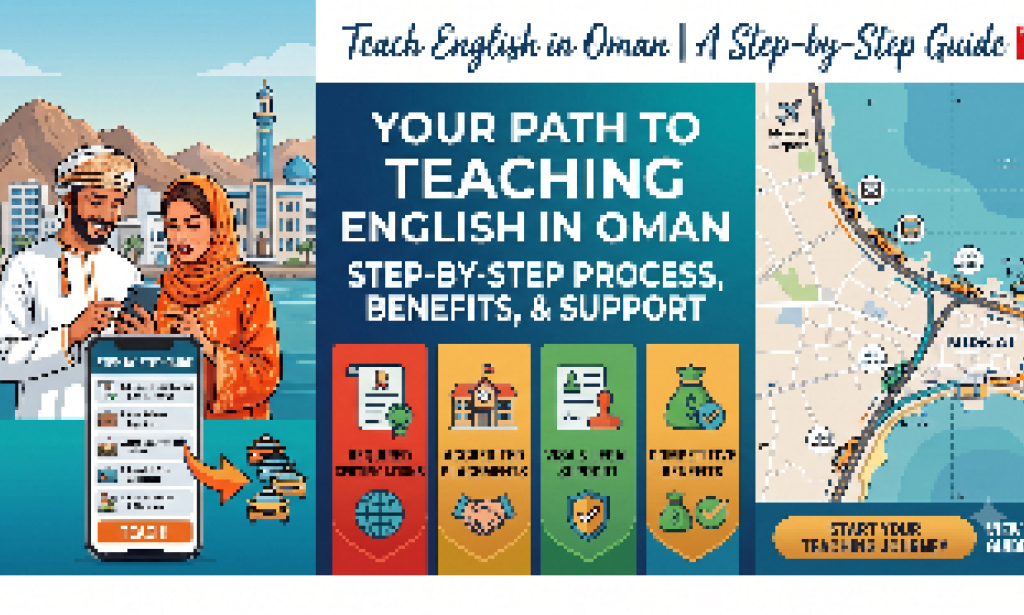 How to Become an English Teacher in Oman: A Step-by-Step Guide