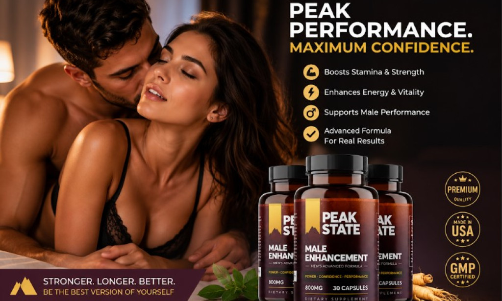 Peak State Male Enhancement Capsules Australia – Does It Really Improve Male Vitality?