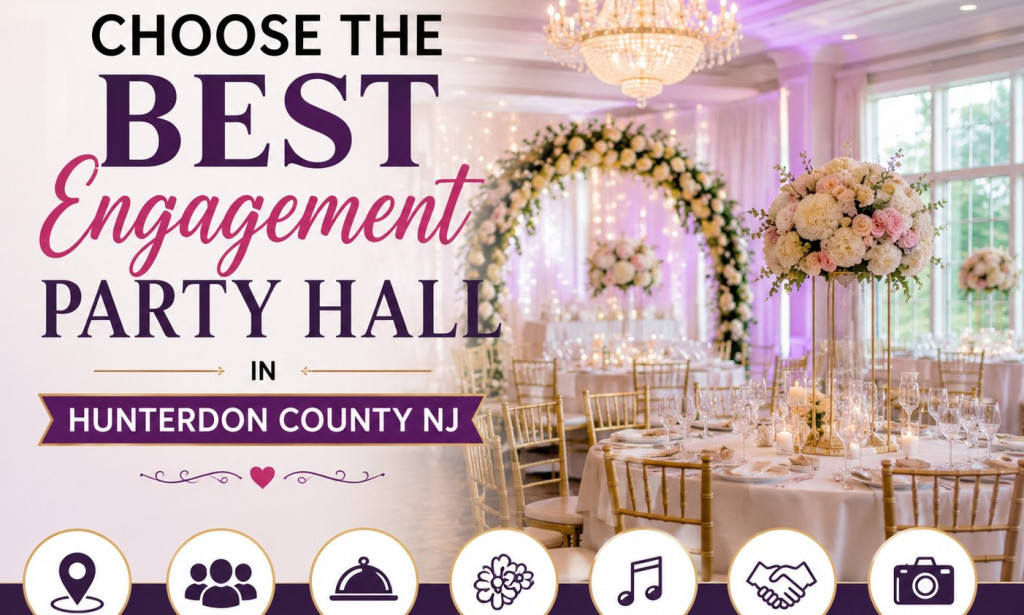 How to Choose the Best Engagement Party Hall in Hunterdon County NJ