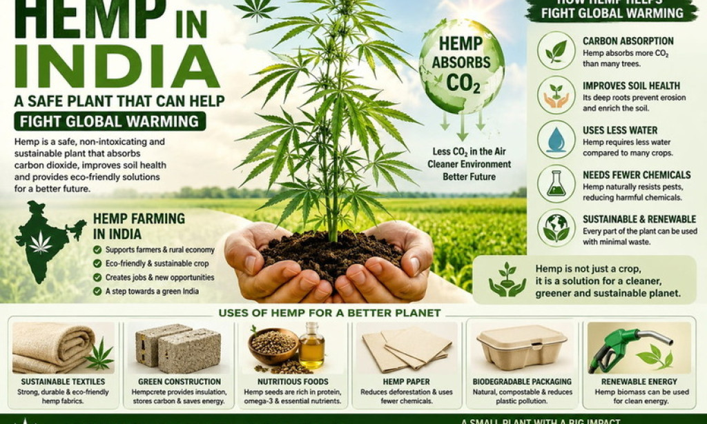 Hemp in India: A Green Revolution to Fight Climate Change and Build a Sustainable Future