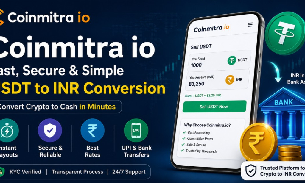 How to Sell USDT on Coinmitra io and Receive INR instantly