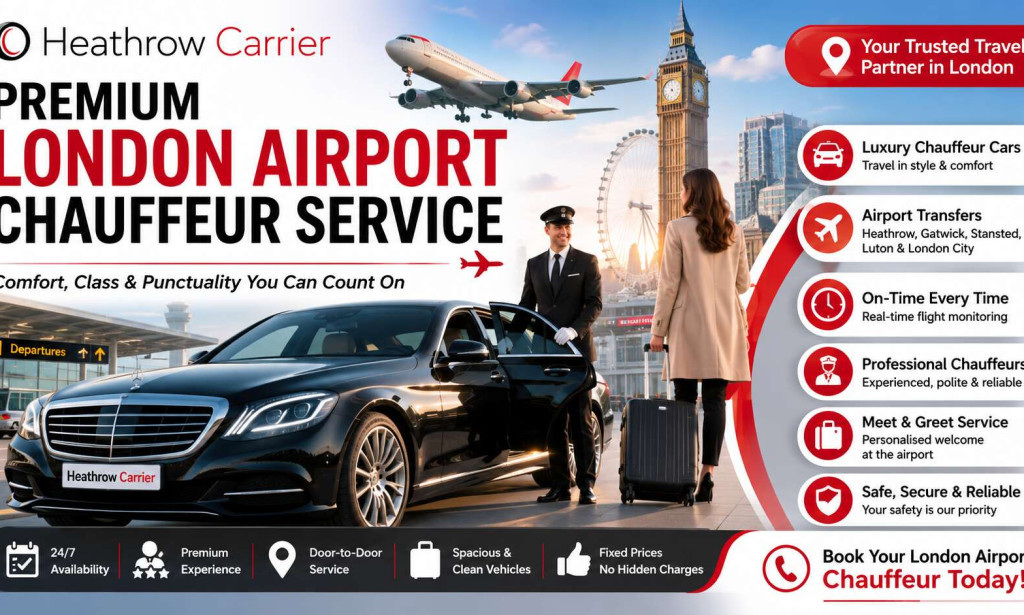 Top Premium London Heathrow Airport Transfers with Heathrow Carrier