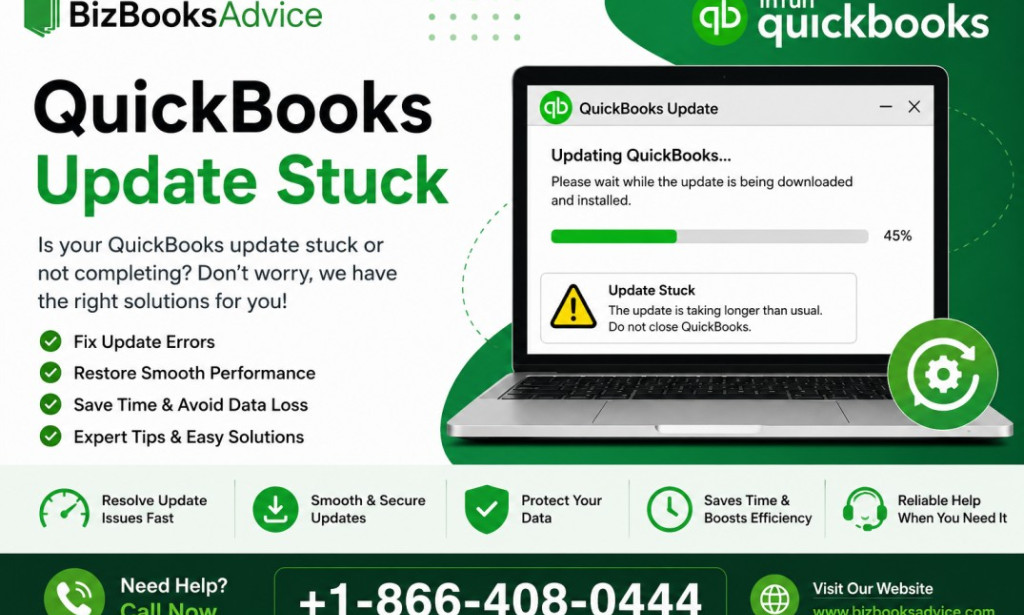 QuickBooks Update Stuck at 100%? Here's How to Resolve the Issue Successfully