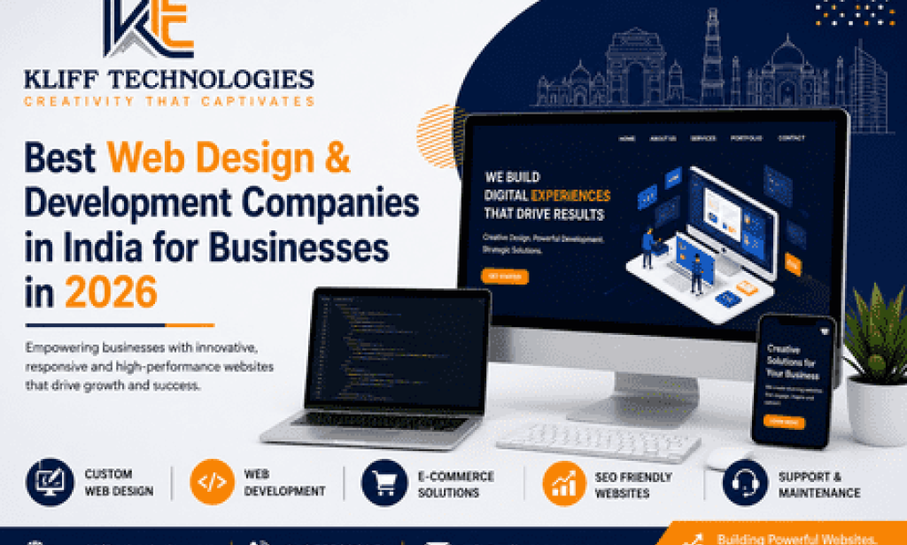 Top Web Design & Development Companies in India for Businesses in 2026