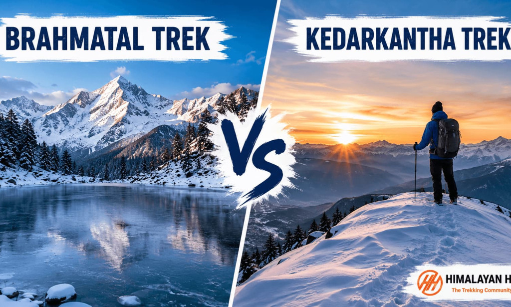 What Is the Difference Between Brahmatal Trek and Kedarkantha Trek? Which One Should You Choose?