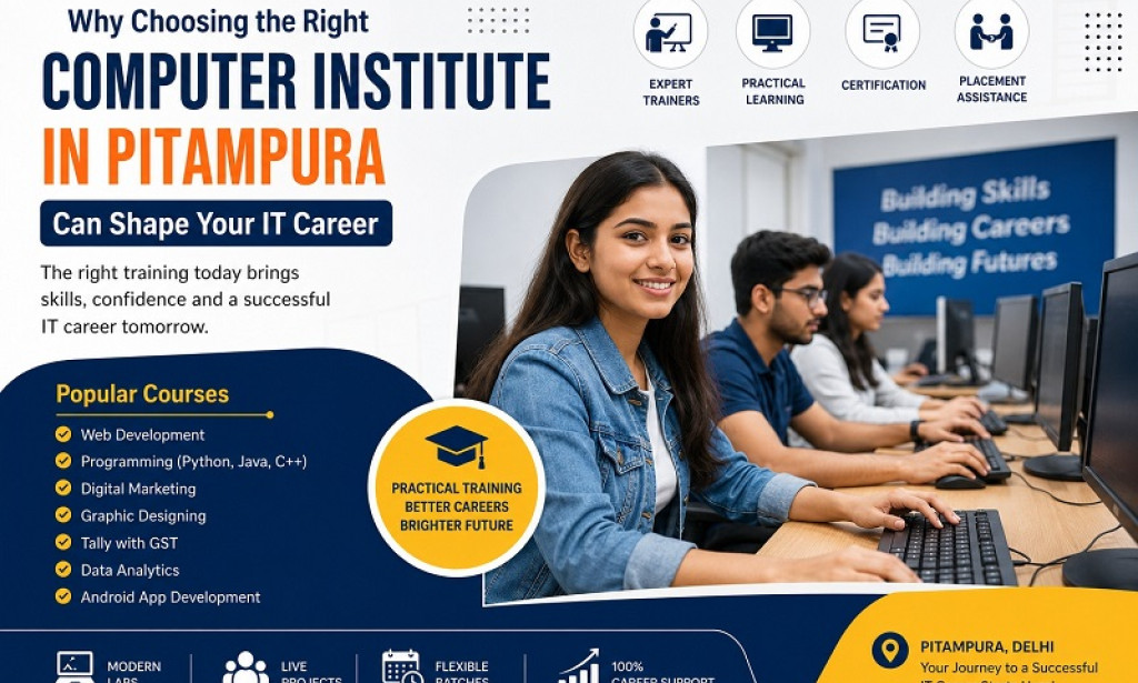 Why Choosing the Top Computer Institute in Pitampura Can Shape Your IT Career